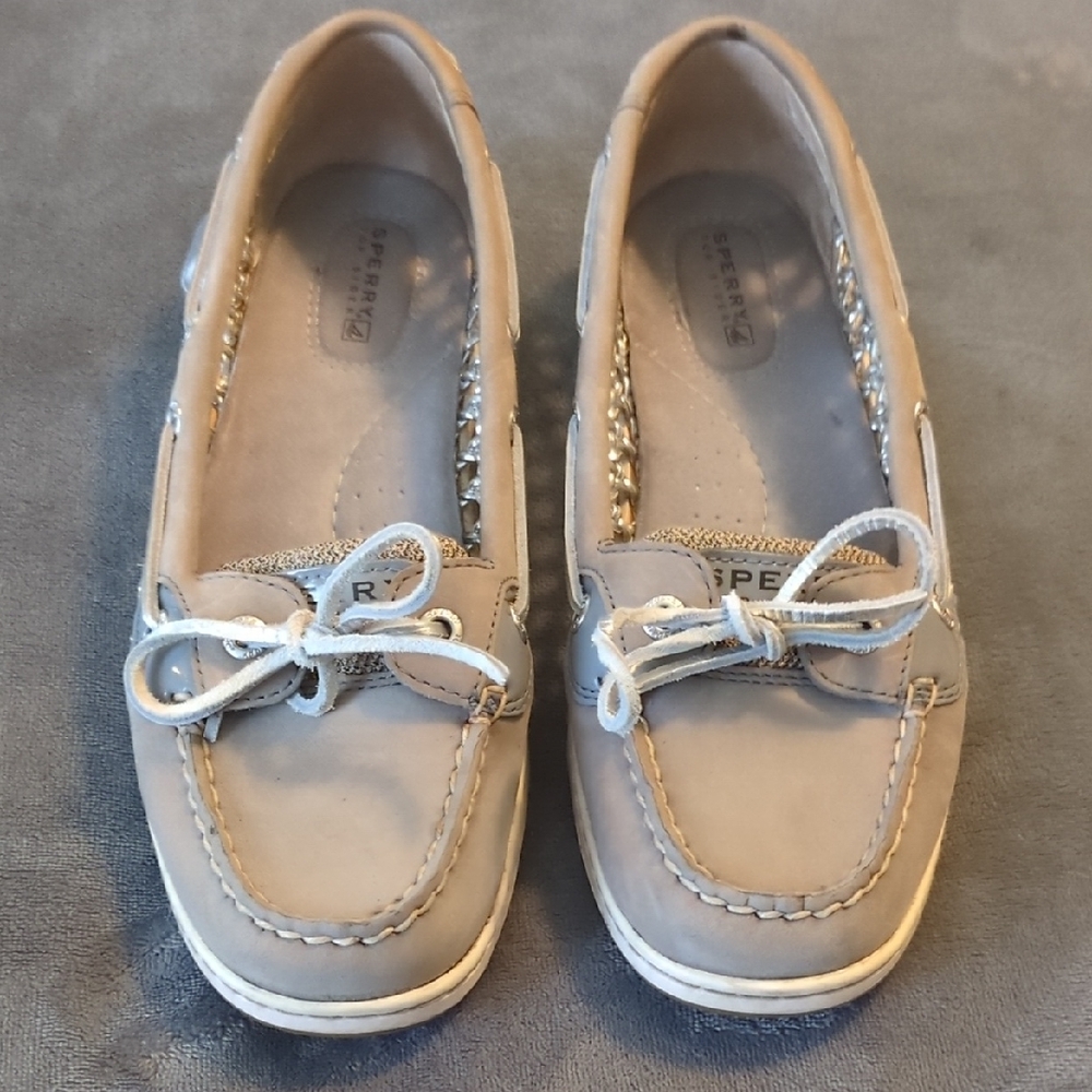 Sperry Tan Boat Shoes
